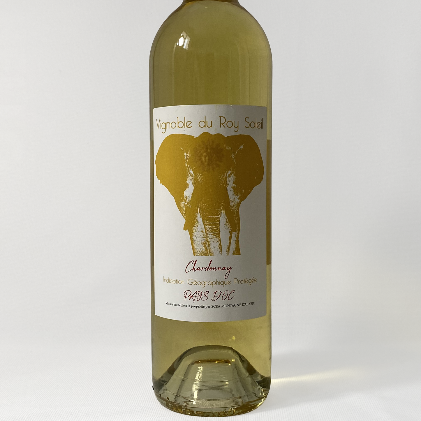 Vin blanc chardonnay Eléphant