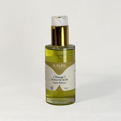 Huile de Soin Massage Santal d'Orient